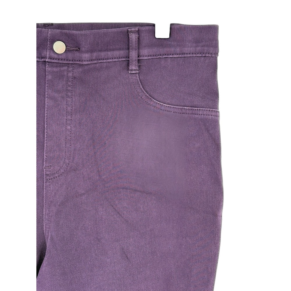 Time‎ and Tru Jeggings Purple Faux Front Pockets Skinny Stretch XL 16-18 - Picture 3 of 7